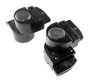 Bisagra pivotante canal de 40. Negro
