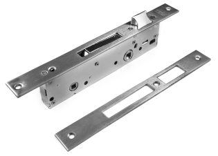 Cerradura TESA. 1P. Muletilla. Cerradero inox