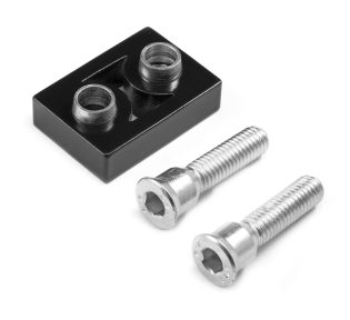 Suplemento para bisagra MECHANICA en AL67 RPT. Negro