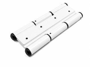 Juego bisagra vaivén para marcos de 40 mm. Blanco